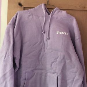 sister apparel pastel hoodies